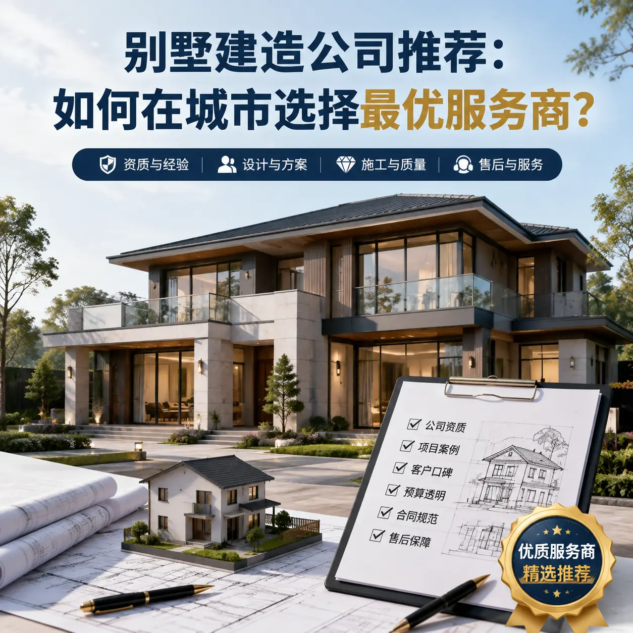 别墅建造公司推荐：如何在 湄潭 选择最优服务商？