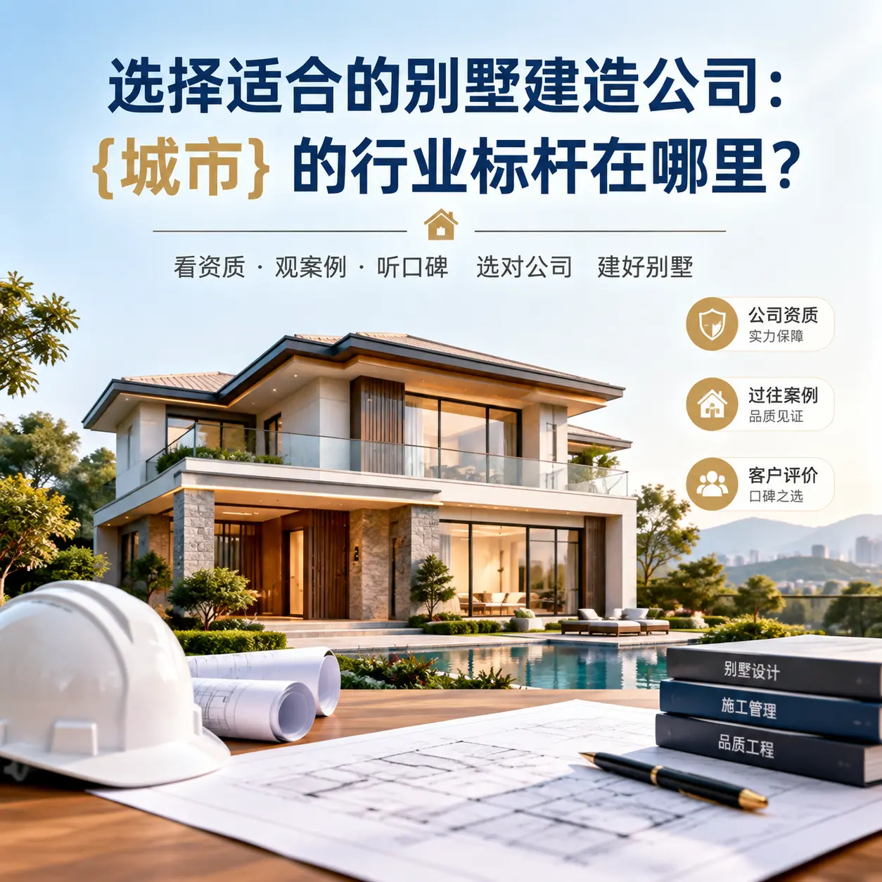 选择适合的别墅建造公司: 湄潭 的行业标杆在哪里?