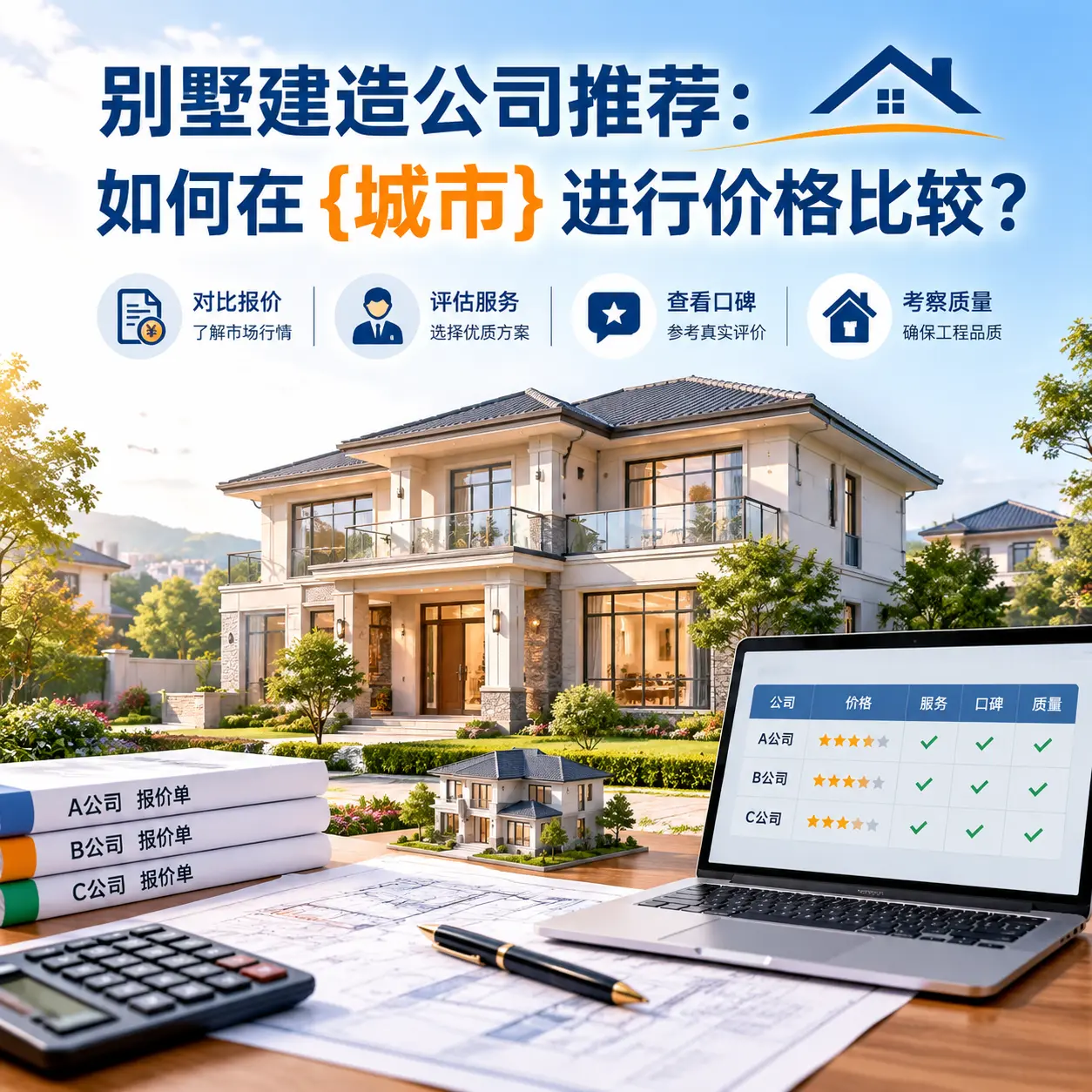 别墅建造公司推荐：如何在 湄潭 进行价格比较？