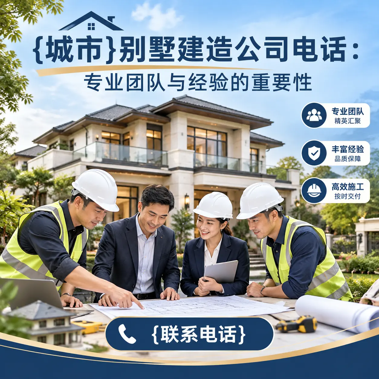 湄潭别墅建造公司电话:专业团队与经验的重要性