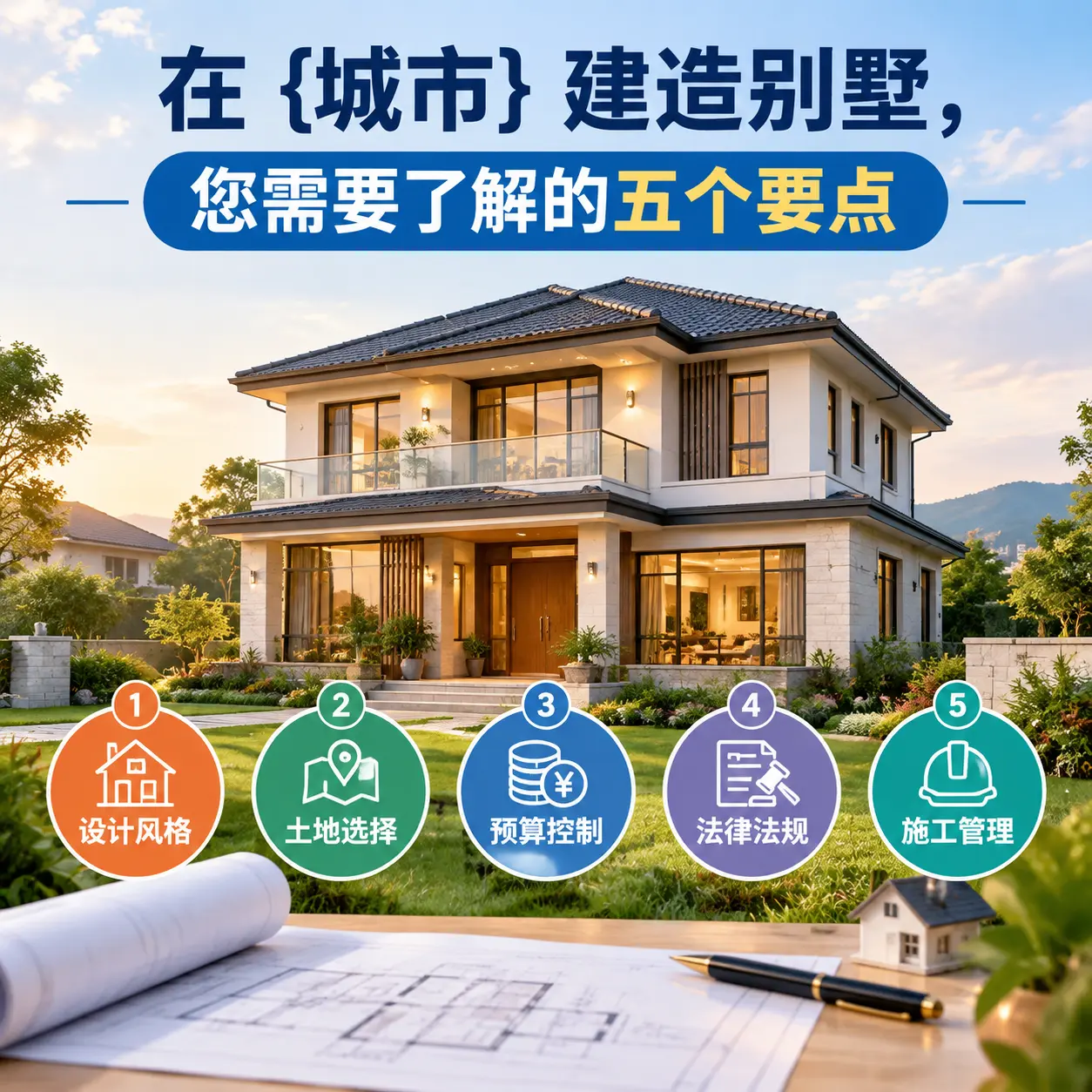 在 湄潭 建造别墅,您需要了解的五个要点