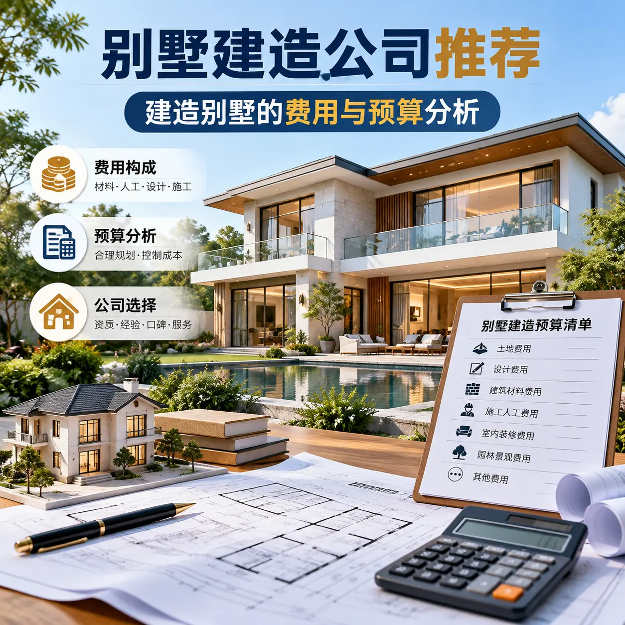 别墅建造公司推荐: 湄潭 建造别墅的费用与预算分析