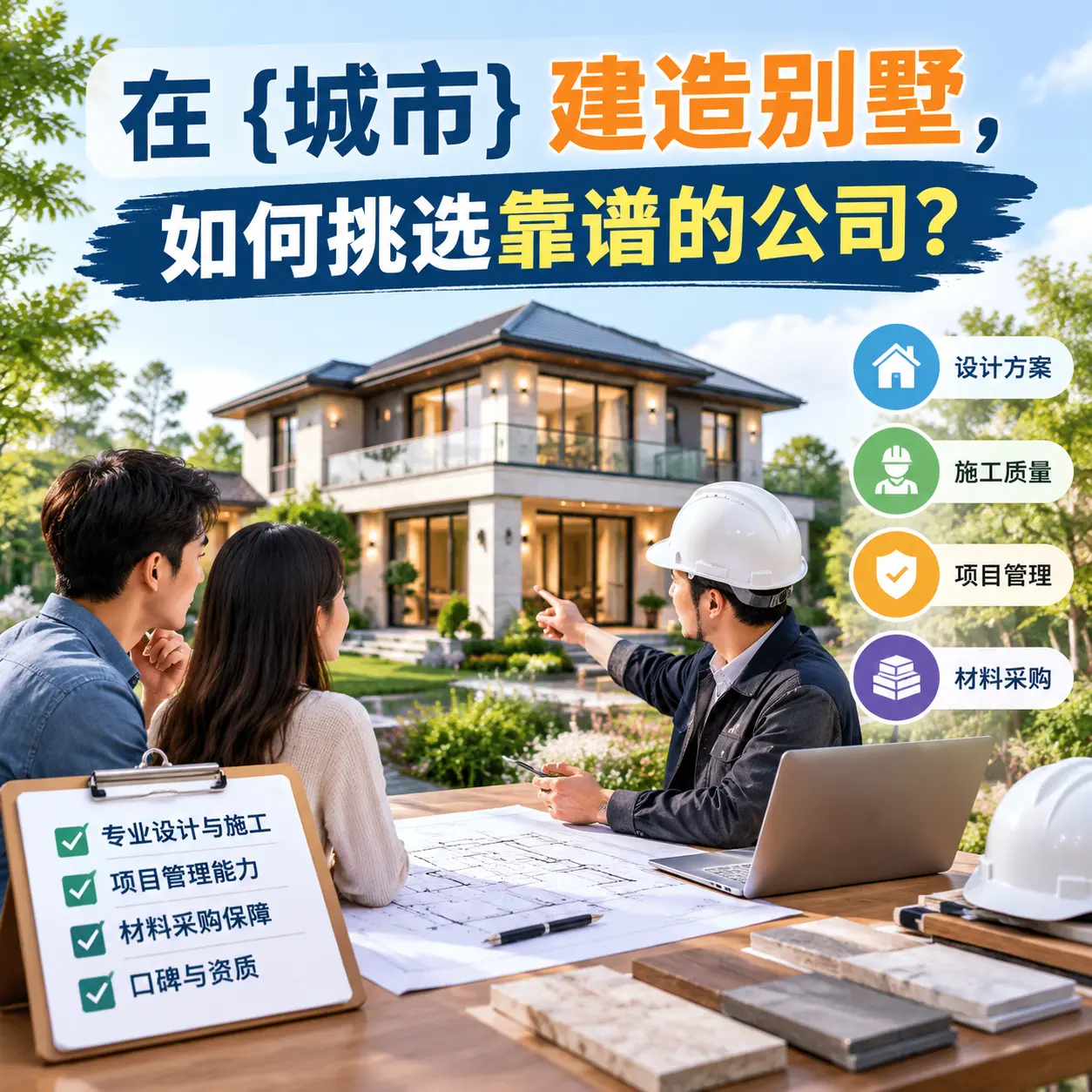 在 湄潭 建造别墅,如何挑选靠谱的公司?
