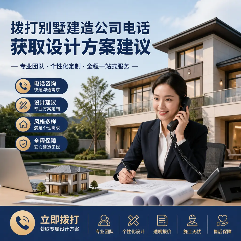 拨打湄潭别墅建造公司电话，获取设计方案建议