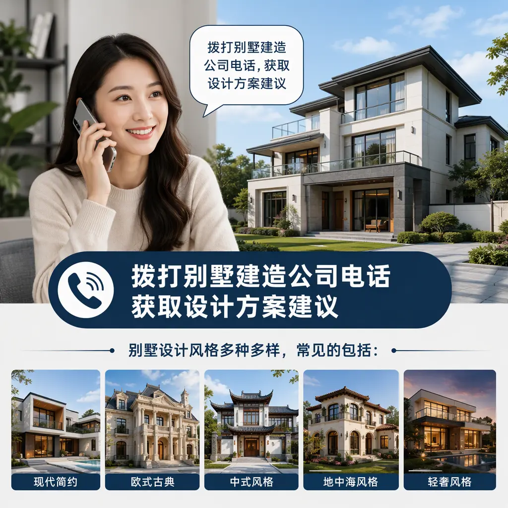 拨打湄潭别墅建造公司电话，获取设计方案建议