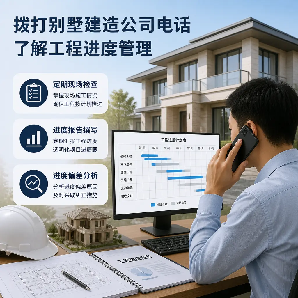 拨打湄潭别墅建造公司电话，了解工程进度管理