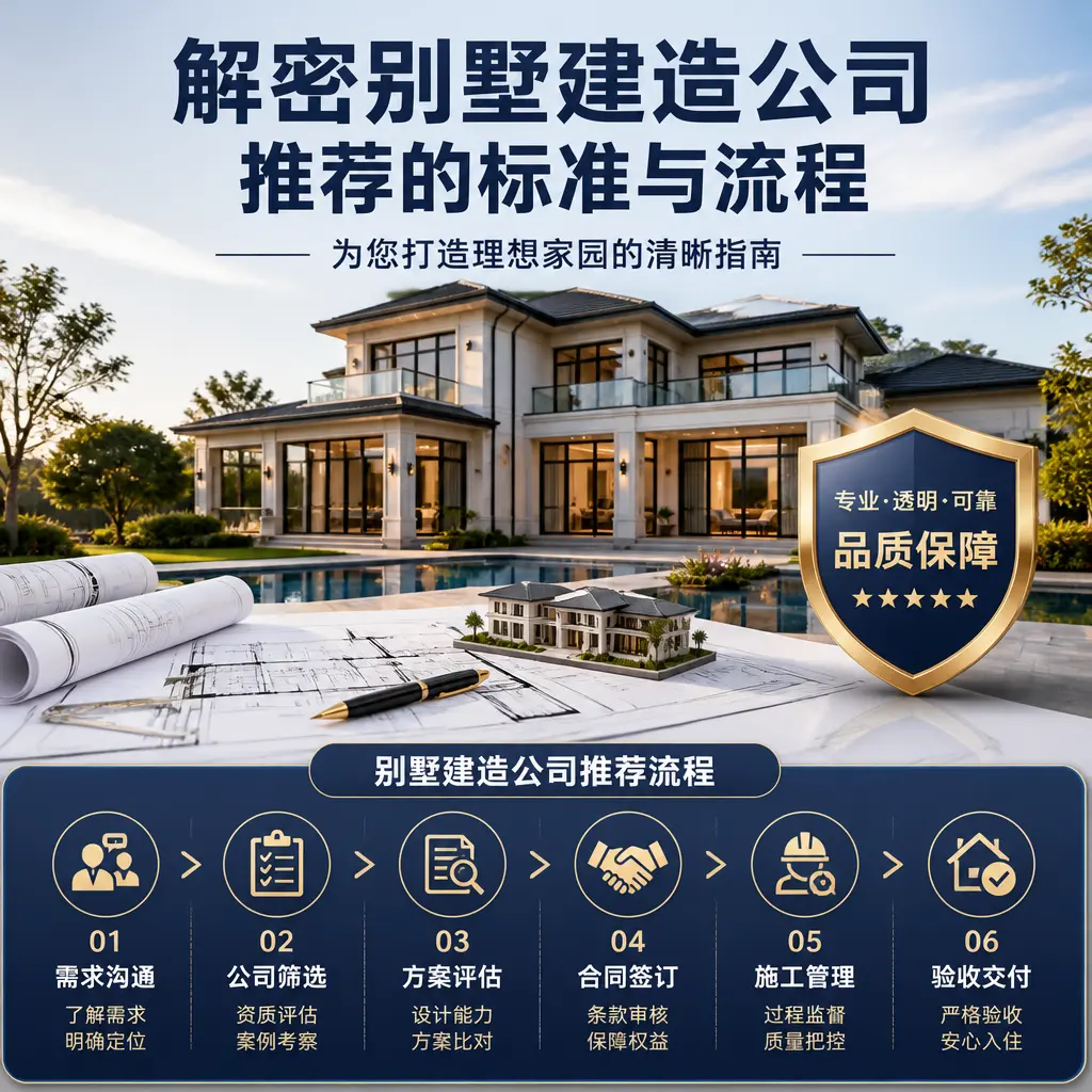 解密别墅建造公司推荐的标准与流程在 湄潭
