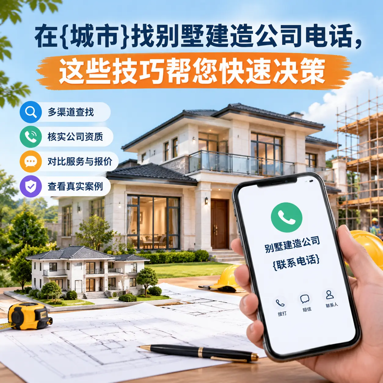 在湄潭找别墅建造公司电话，这些技巧帮您快速决策