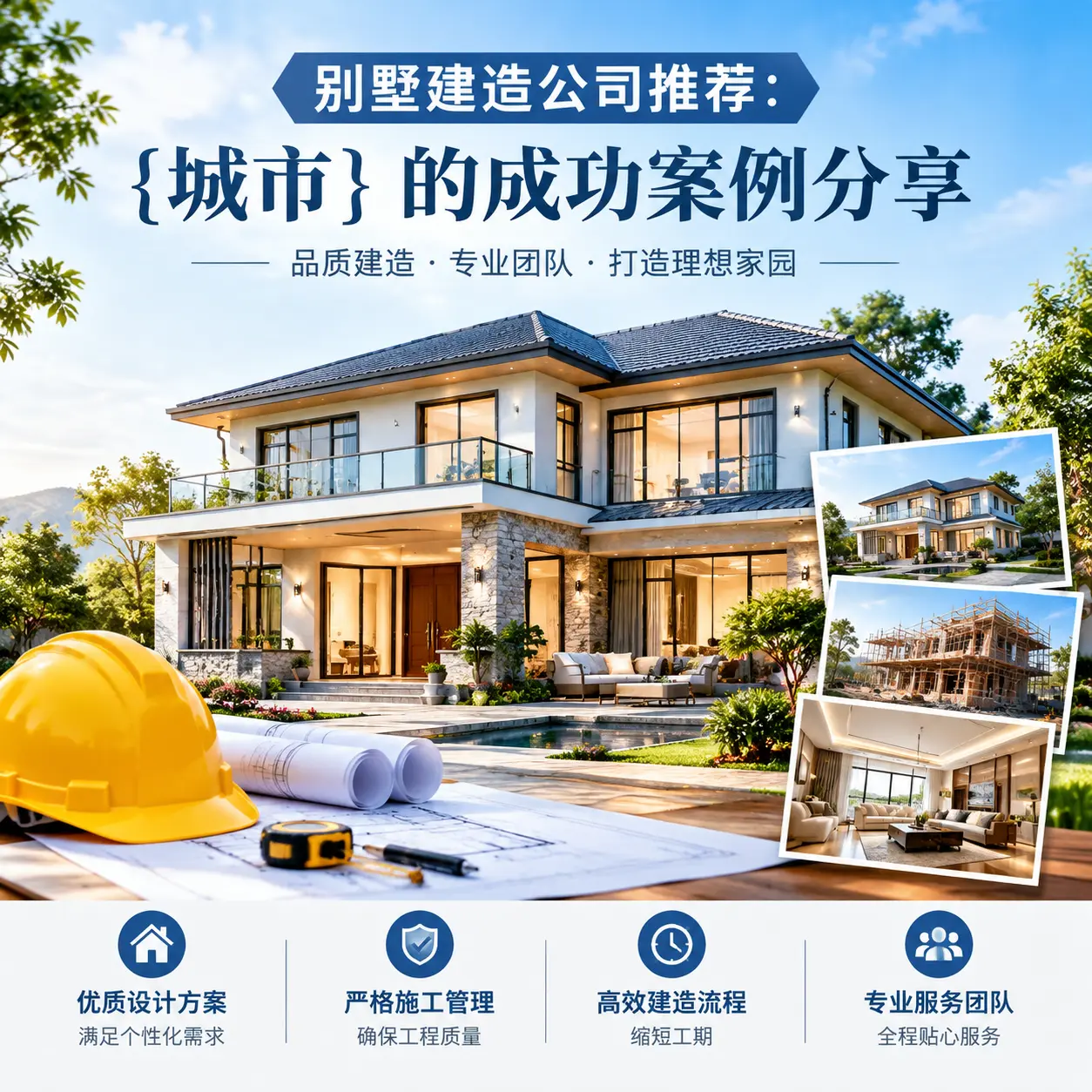 别墅建造公司推荐: 湄潭 的成功案例分享