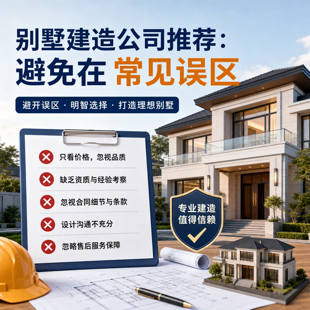 别墅建造公司推荐:避免在 湄潭 的常见误区