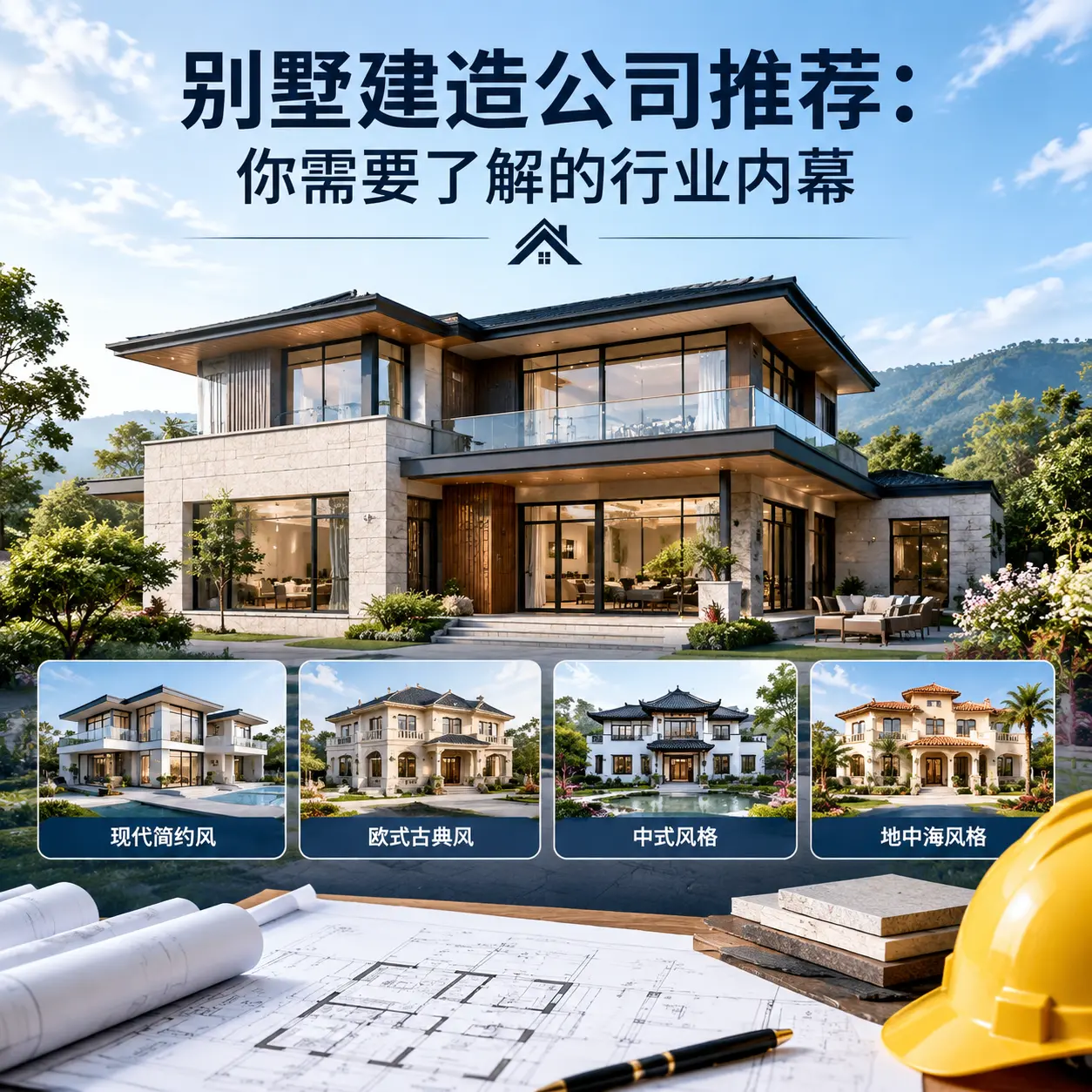 湄潭 别墅建造公司推荐：你需要了解的行业内幕